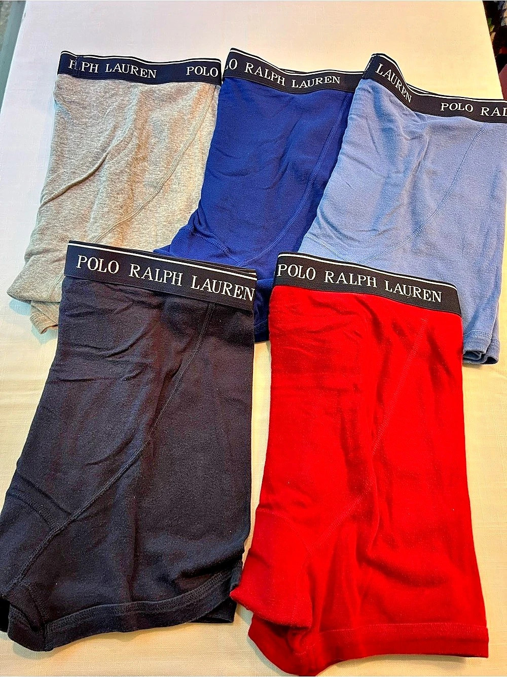 Polo Ralph Lauren Classic Fit Cotton Boxer Briefs 5 Large